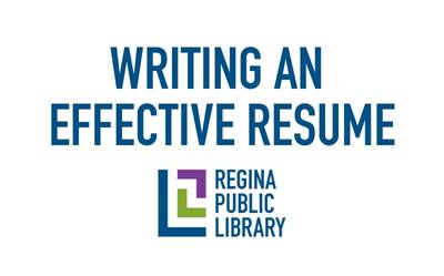 Watch writing and effective resume video.