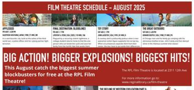 RPL Film Theatre Schedule